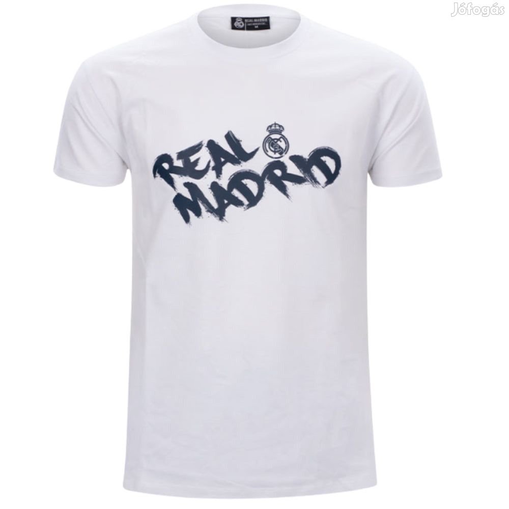 Real Madrid póló felnőtt Real Vibe fehér