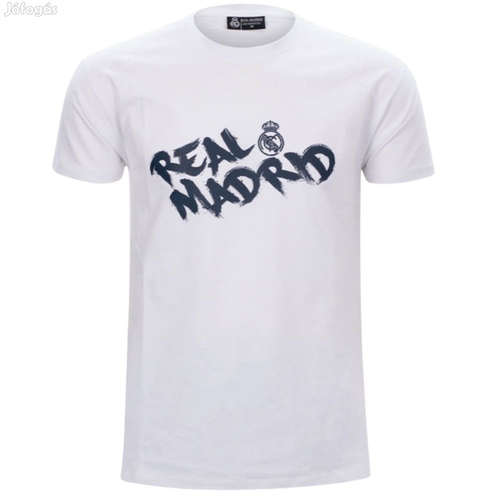 Real Madrid póló felnőtt Real Vibe fehér