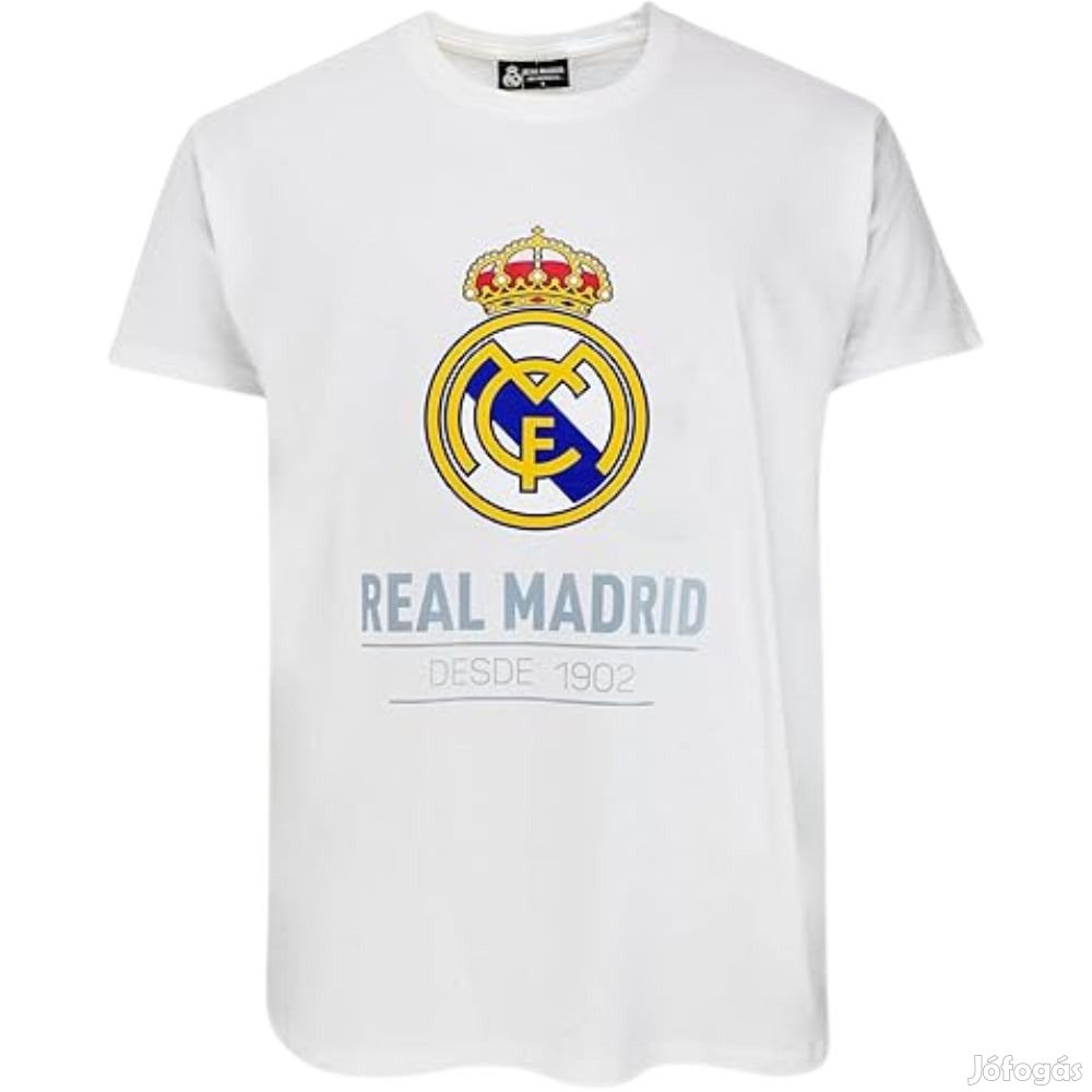 Real Madrid póló gyerek ESTAMPADA fehér