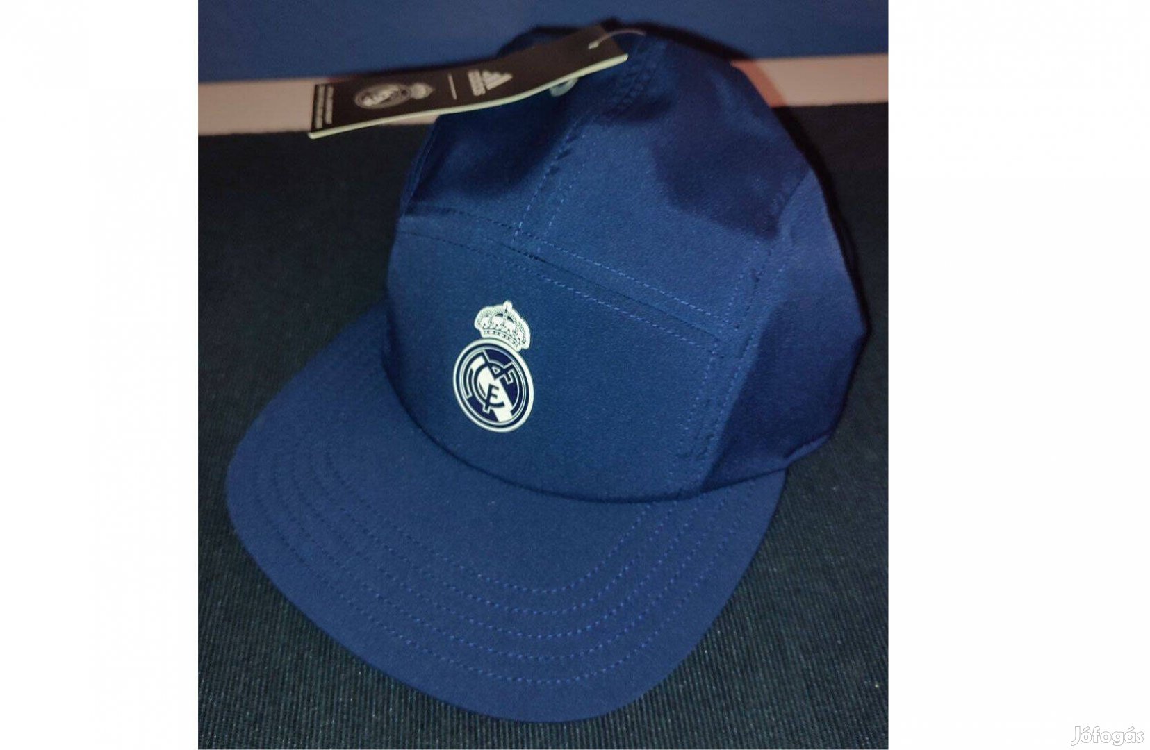 Real Madrid sötétkék eredeti adidas 5P sapka
