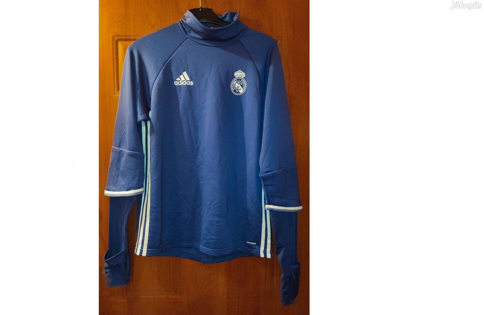 Real Madrid sötétkék eredeti adidas felső (M)