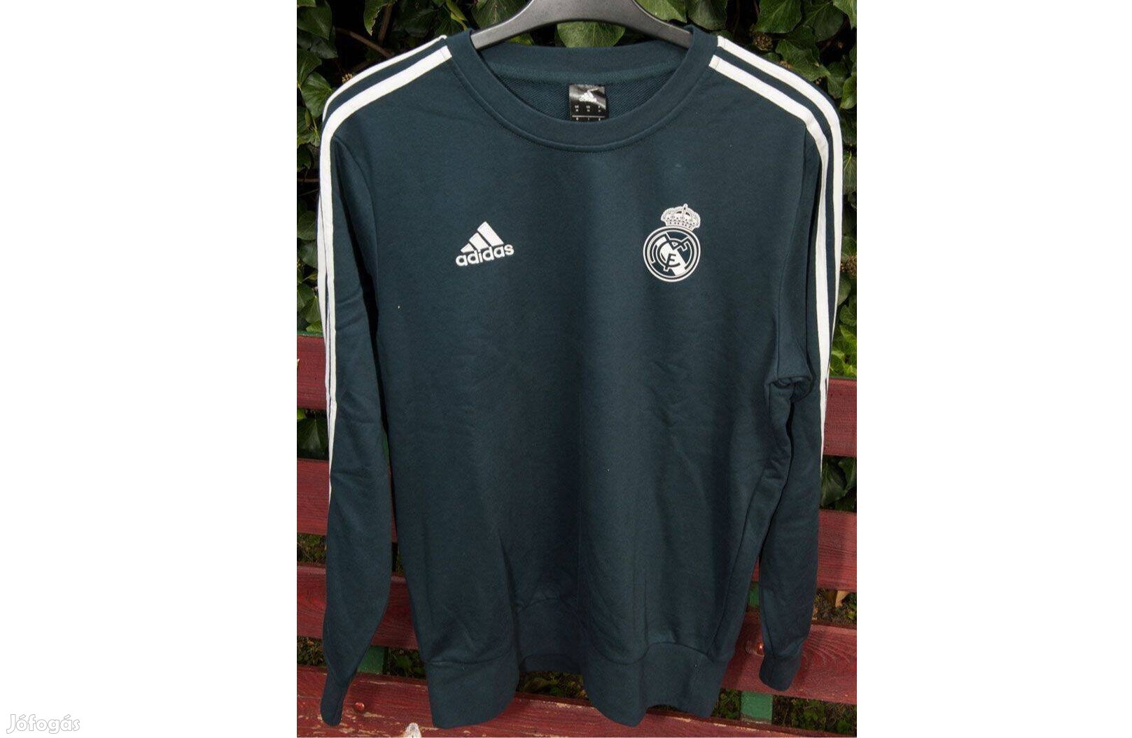 Real Madrid szürke eredeti adidas pulóver (M)