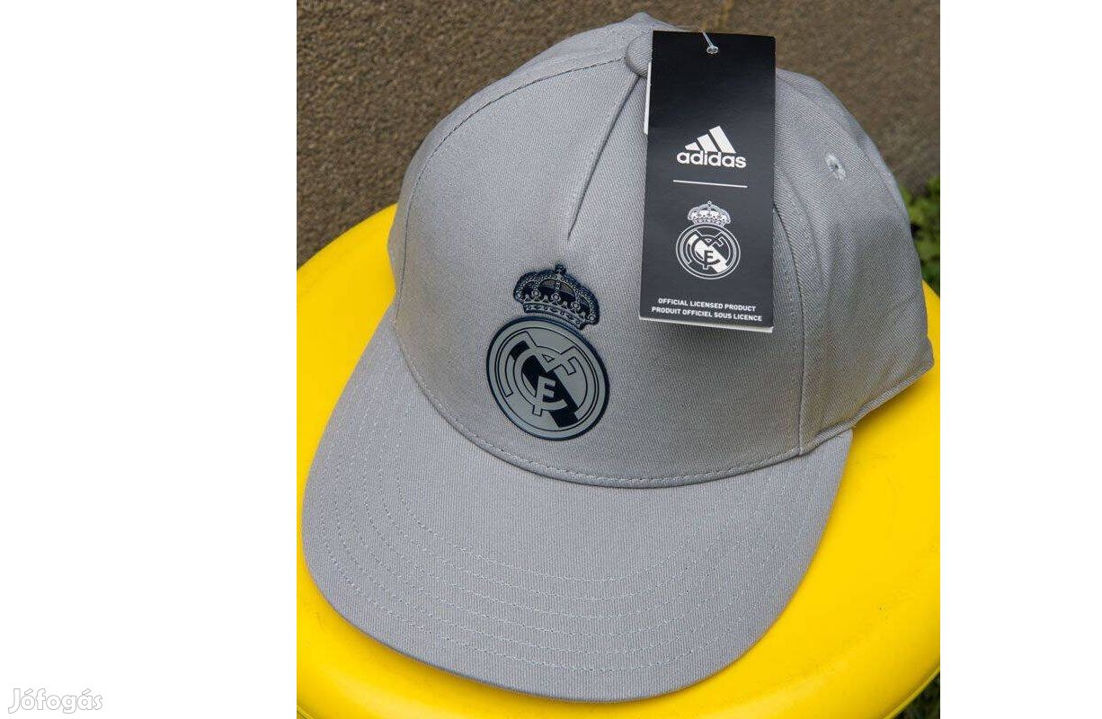 Real Madrid szürke eredeti adidas snapback sapka