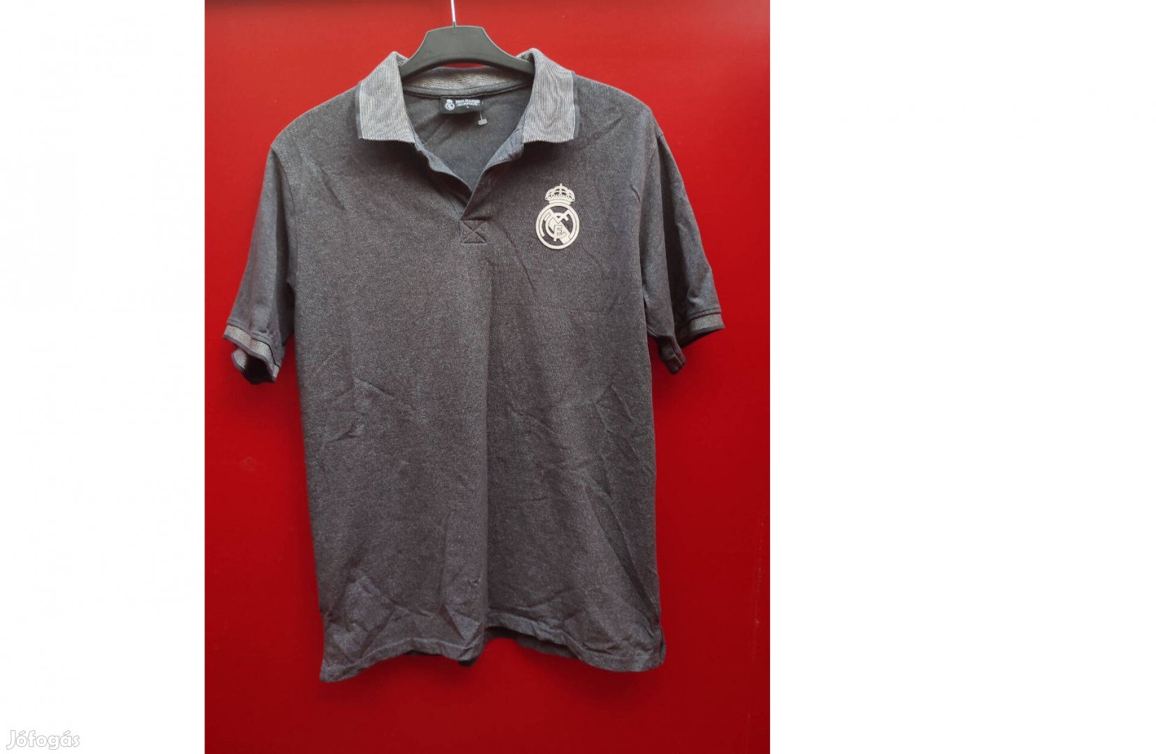 Real Madrid szürke szurkolói madridista póló L