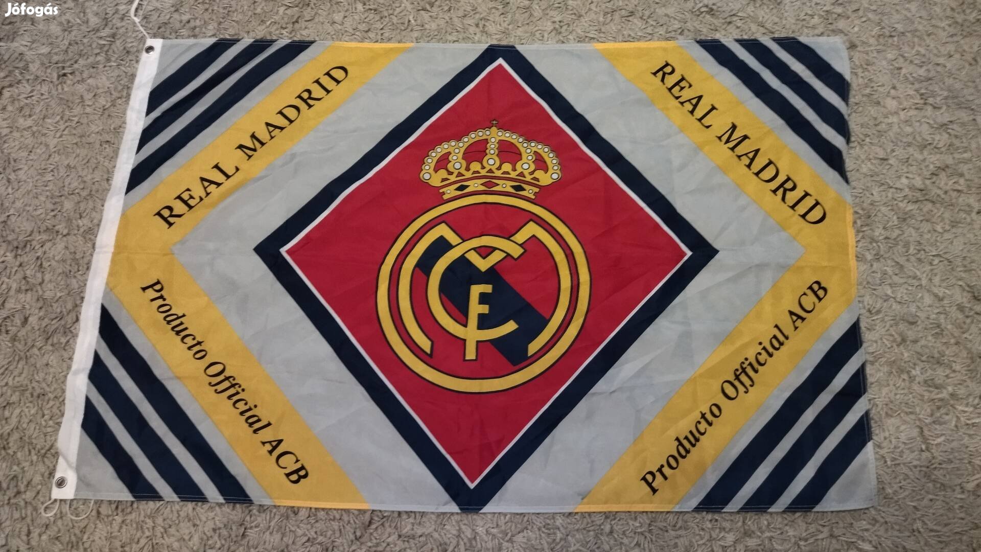 Real Madrid szurkolói zászló 