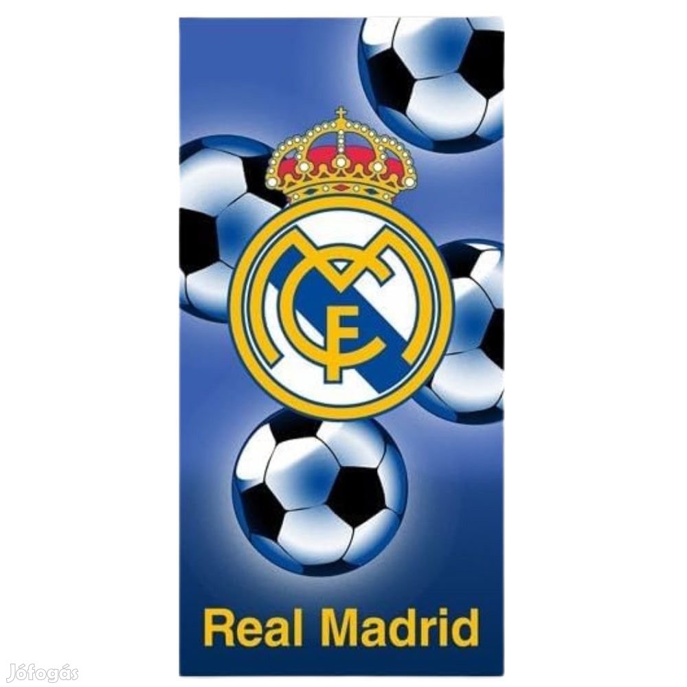 Real Madrid törölköző 75x150 cm focis