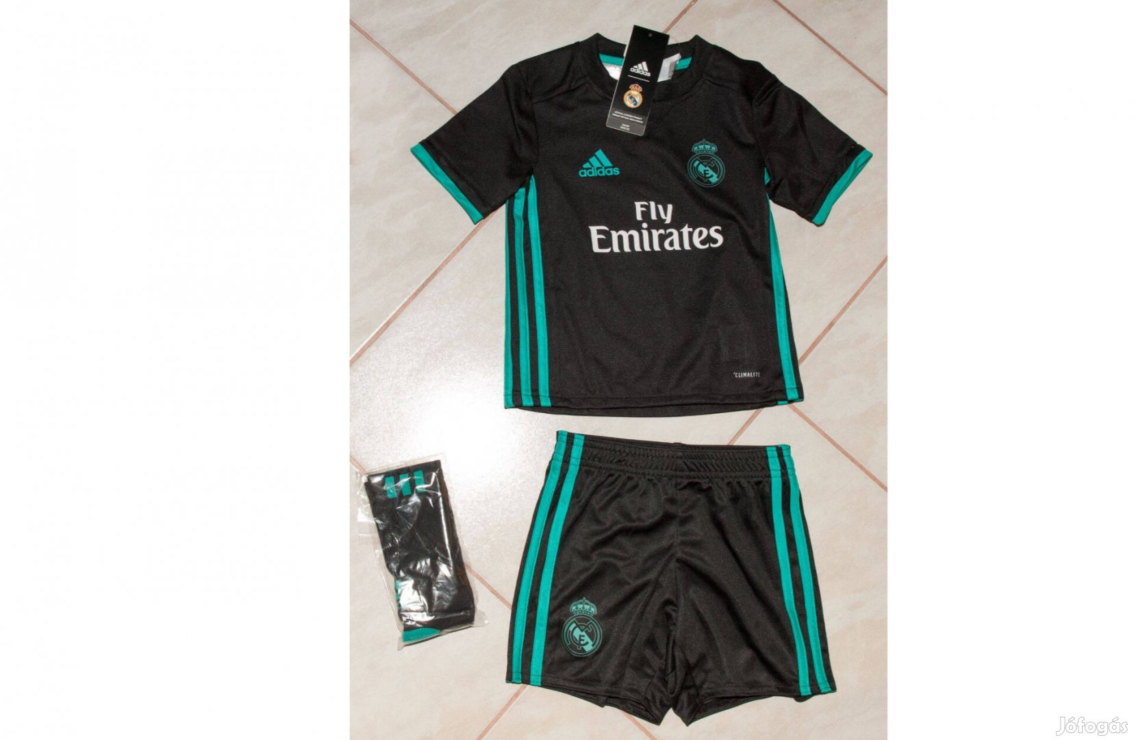 Real Madrid zöld fekete eredeti adidas baby szett (98)