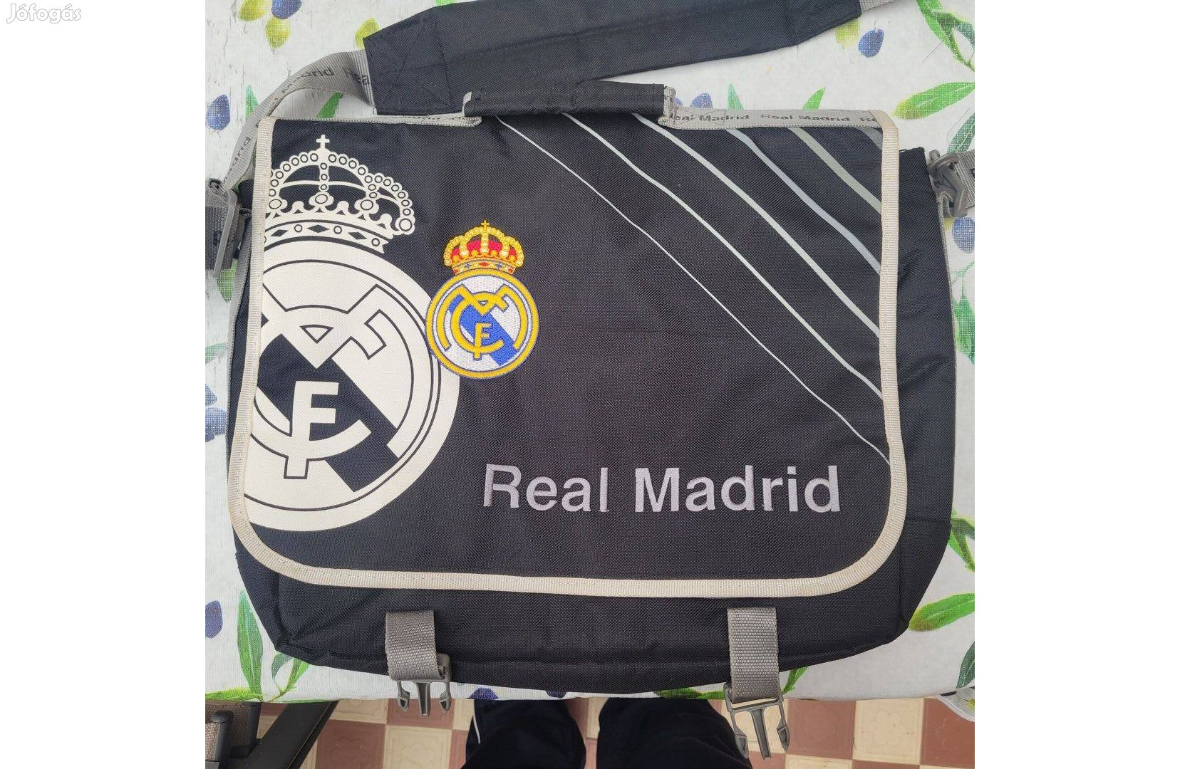 Real Madridos laptop táska 42 cm x 32 cm