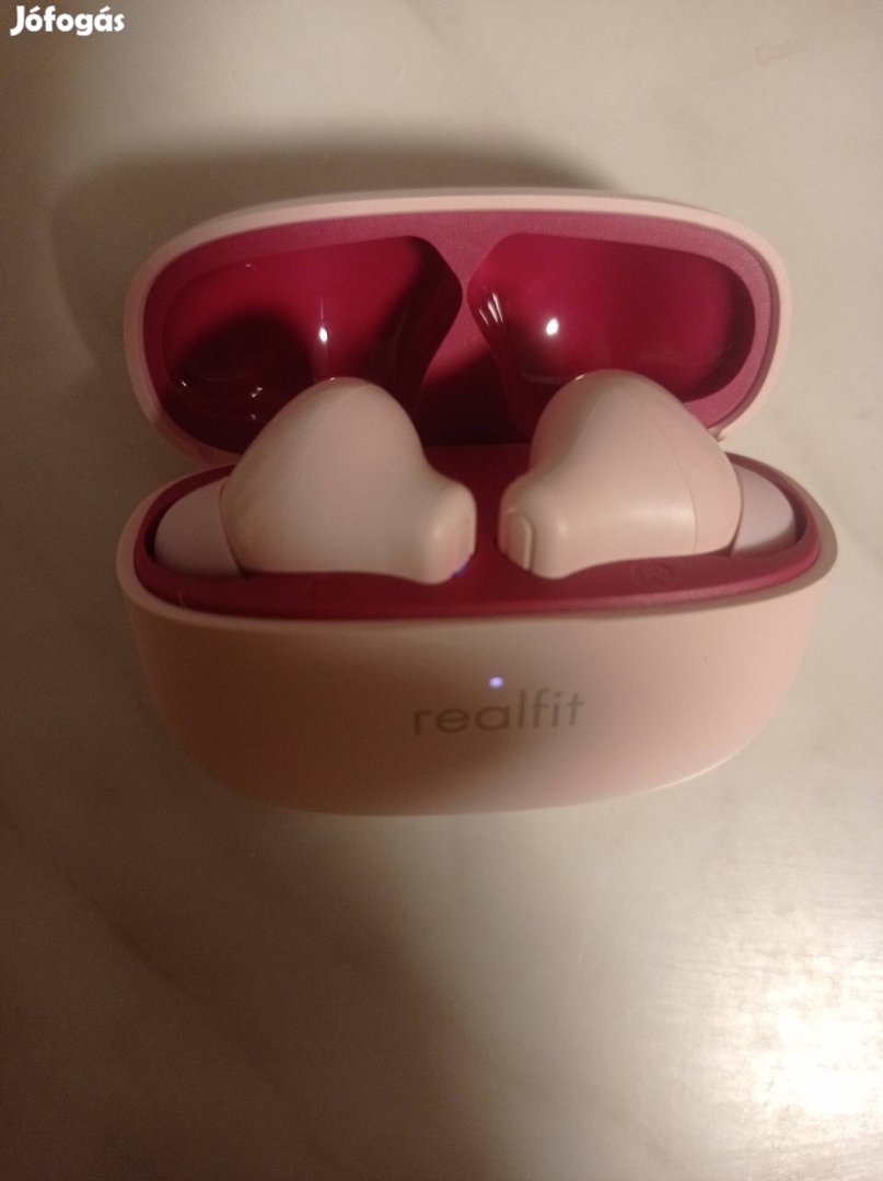 Realfit F3 Bluetooth fülhallgató pink 