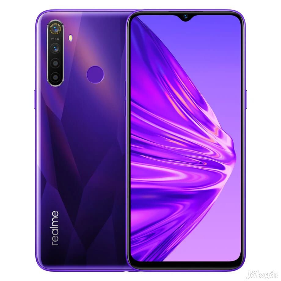 Realme 5 (128GB)  - Szín: Lila