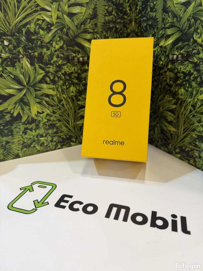 Realme 8 5G Kártyafüggetlen 64 GB 4 GB Ram, 12 hó garancia