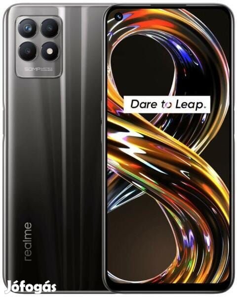 Realme 8i (128GB)  - Szín: Fekete