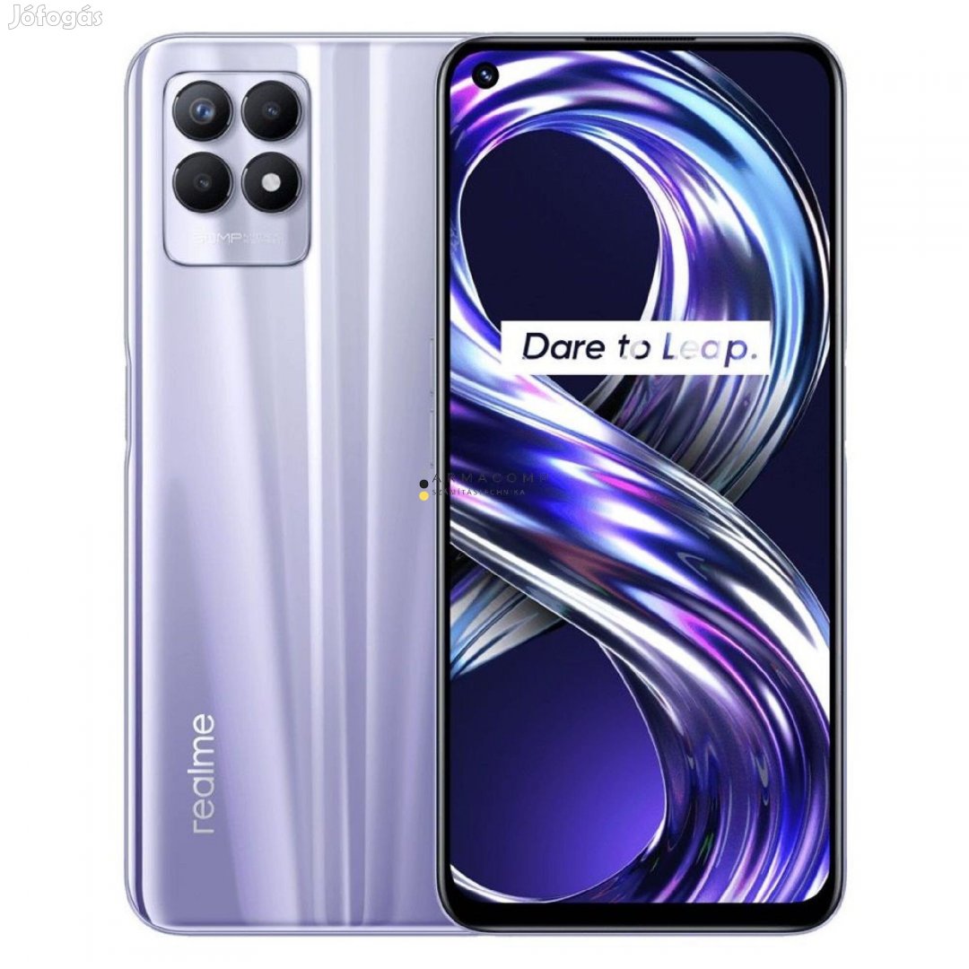 Realme 8i (128GB)  - Szín: Lila