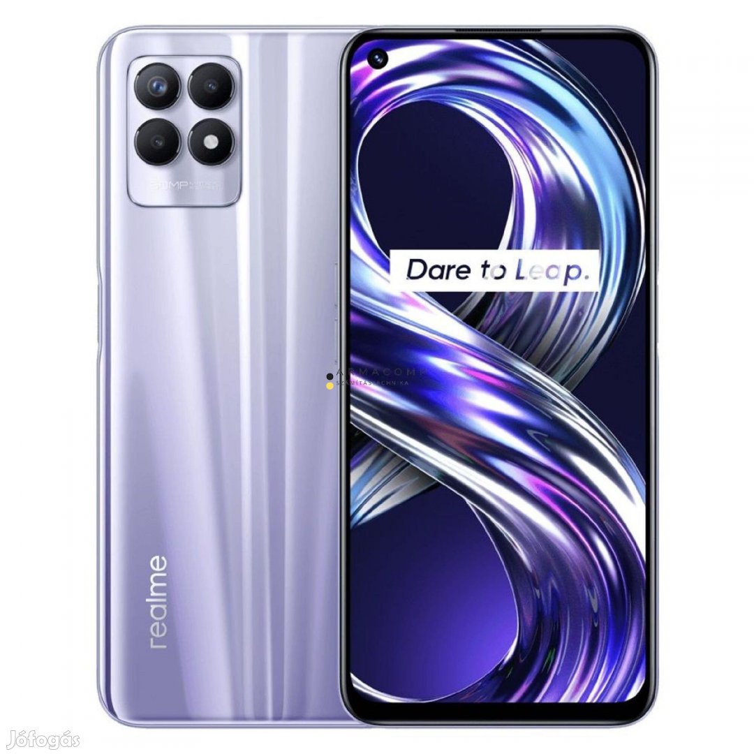 Realme 8i (128GB)  - Szín: Lila