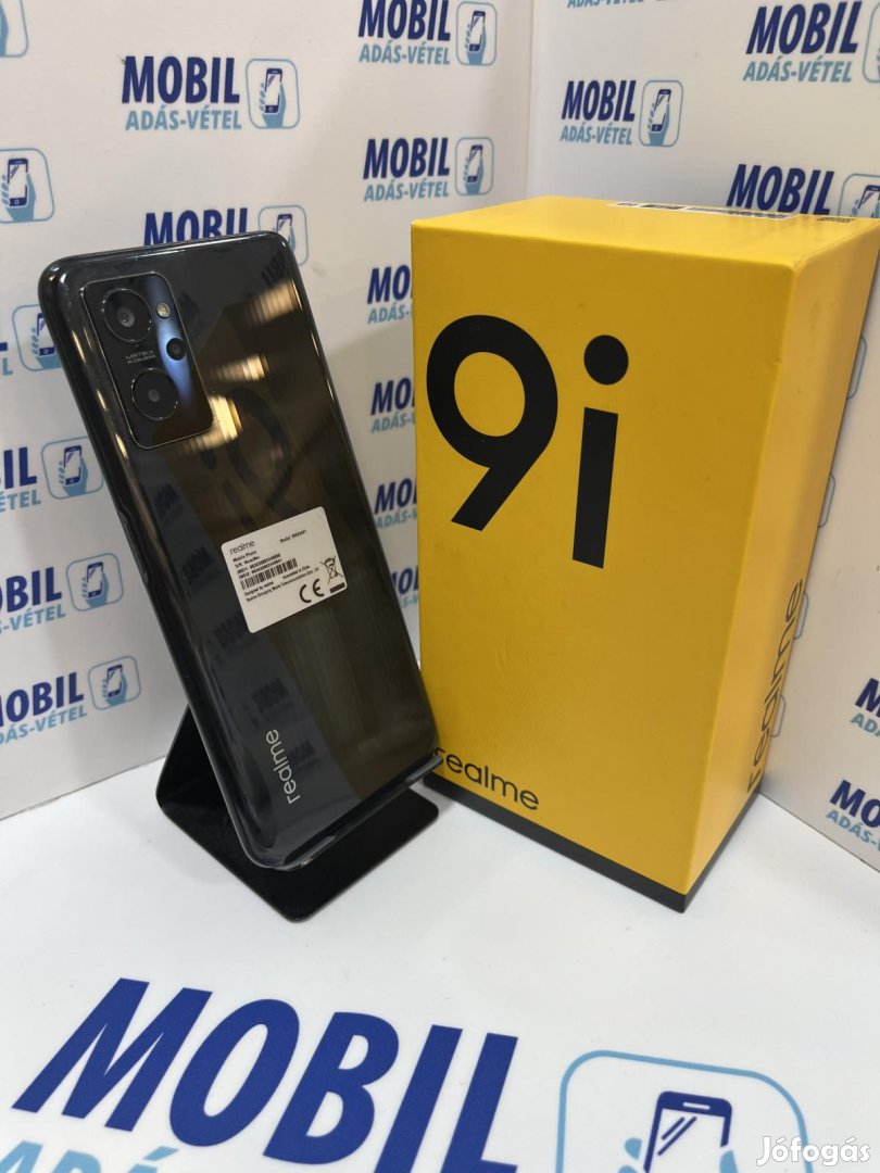 Realme 9i Kártyafüggetlen 64 GB 4 GB Ram, 12 hó garancia