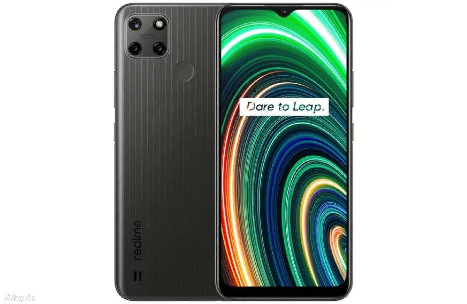 Realme C25Y 64GB 4GB Dual (szürke), 8 magos, 50MP, fóliás kijelzős