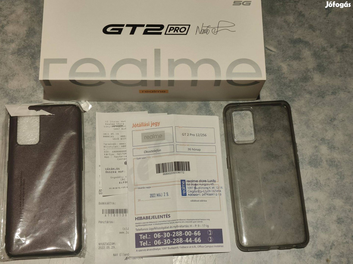 Realme GT2 Pro 12/256, Fehér, Kártyafüggetlen, Garanciális