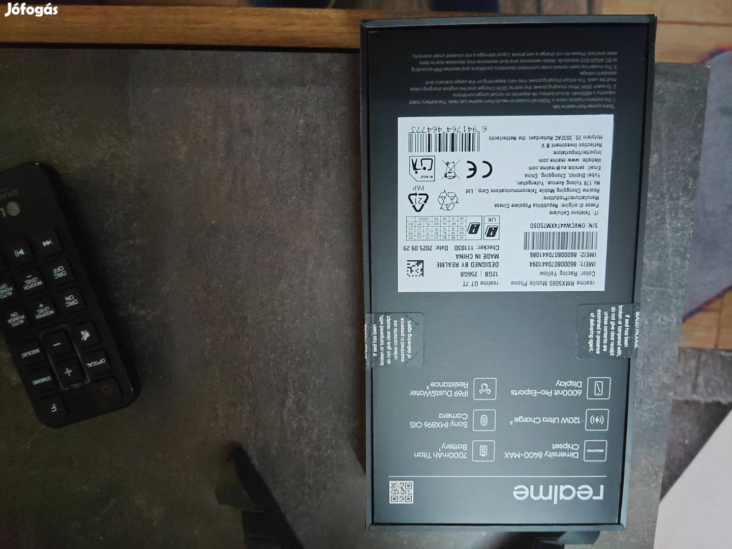 Realme GT 7T vadi új bontatlan csomagolásban