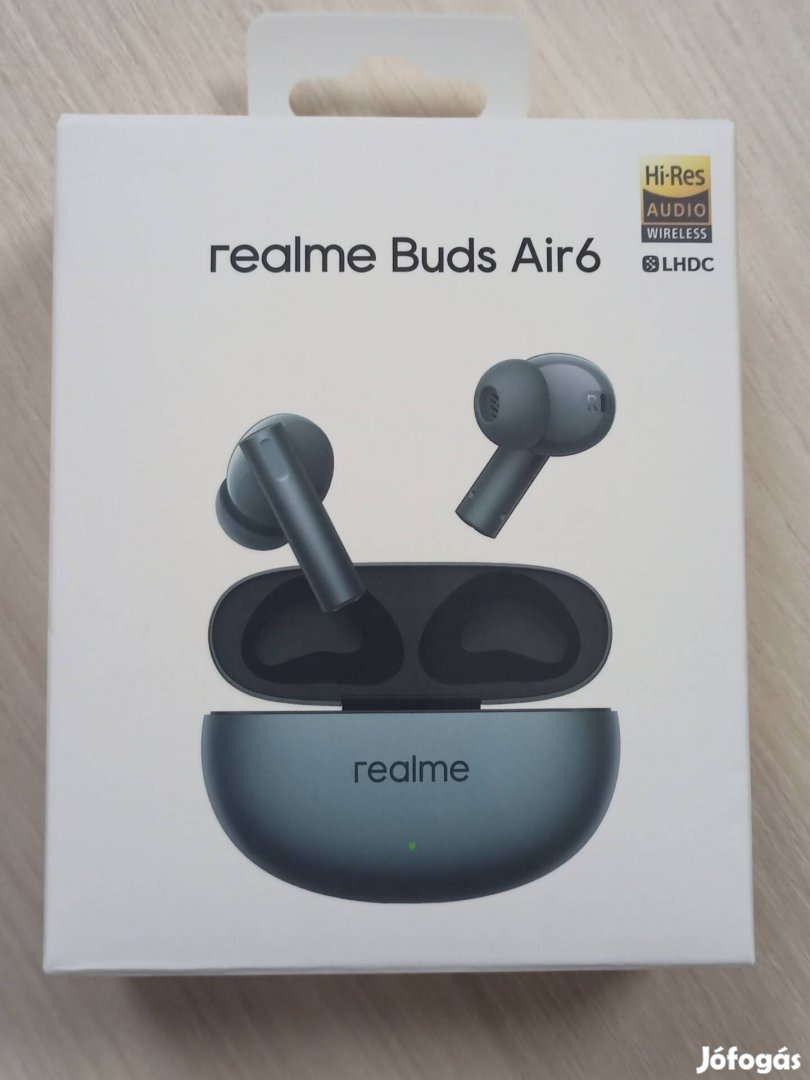 Realme buds air6 3 év garanciával (új,felbontott)