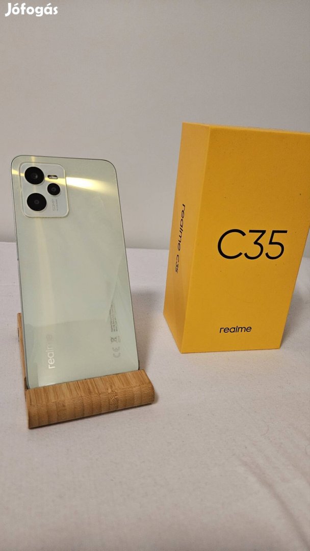 Realme c35 zöld 4/128  jó állapotban