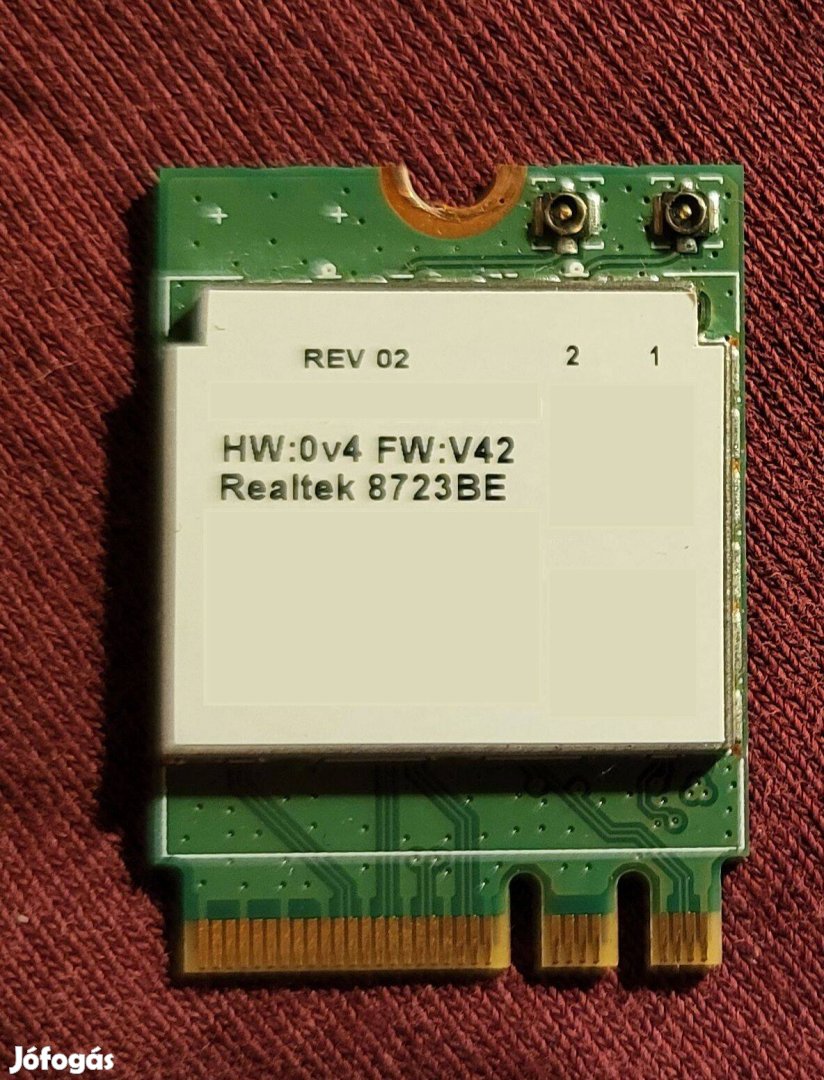 Realtek RTL8723BE hálózati kártya