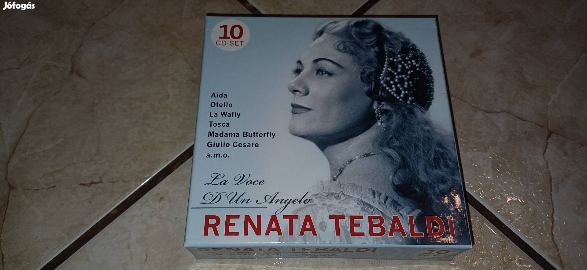 Reanata Tebaldi 10db cd lemezek