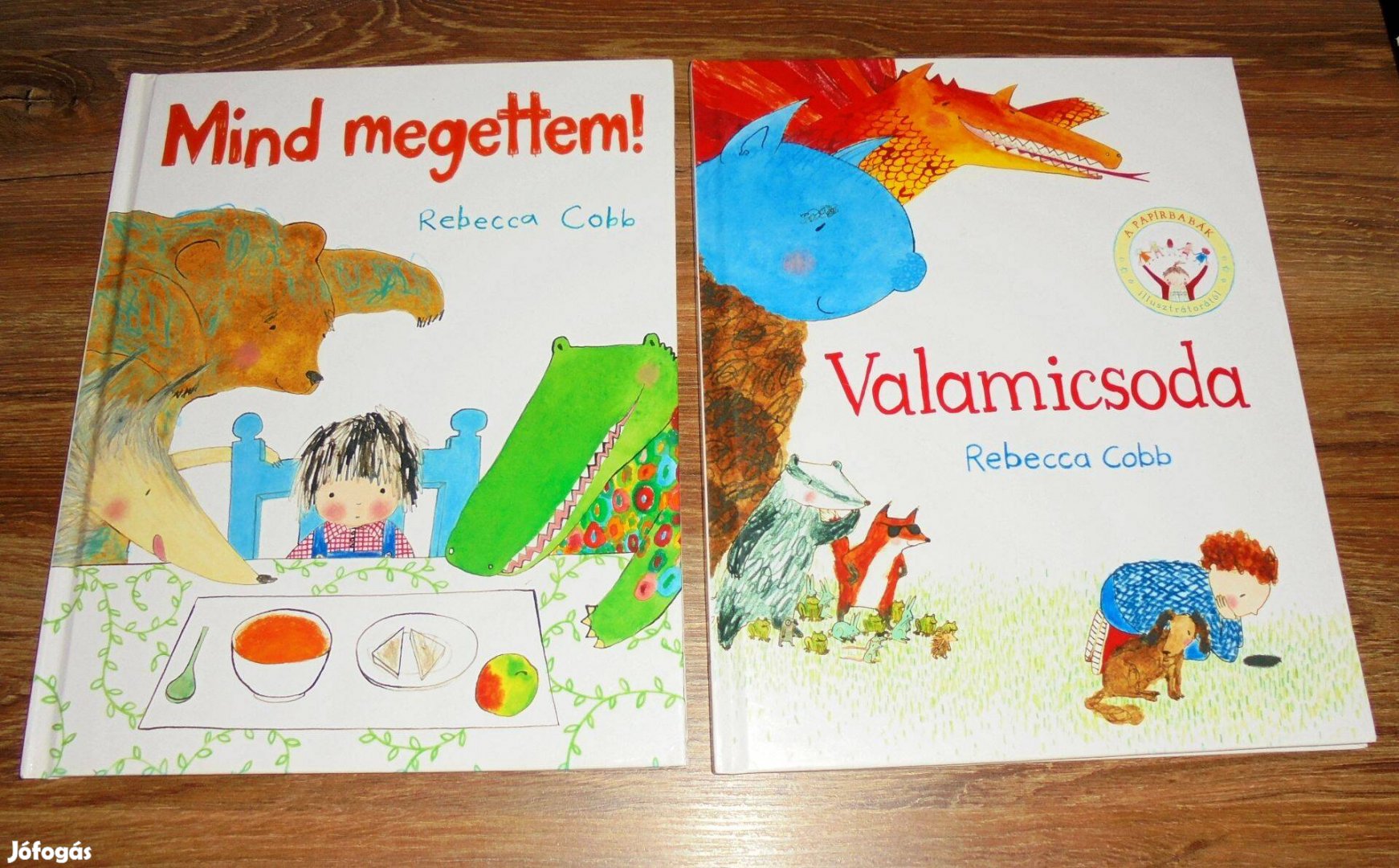 Rebecca Cobb: Mind megettem! + Valamicsoda - 2 könyv egyben