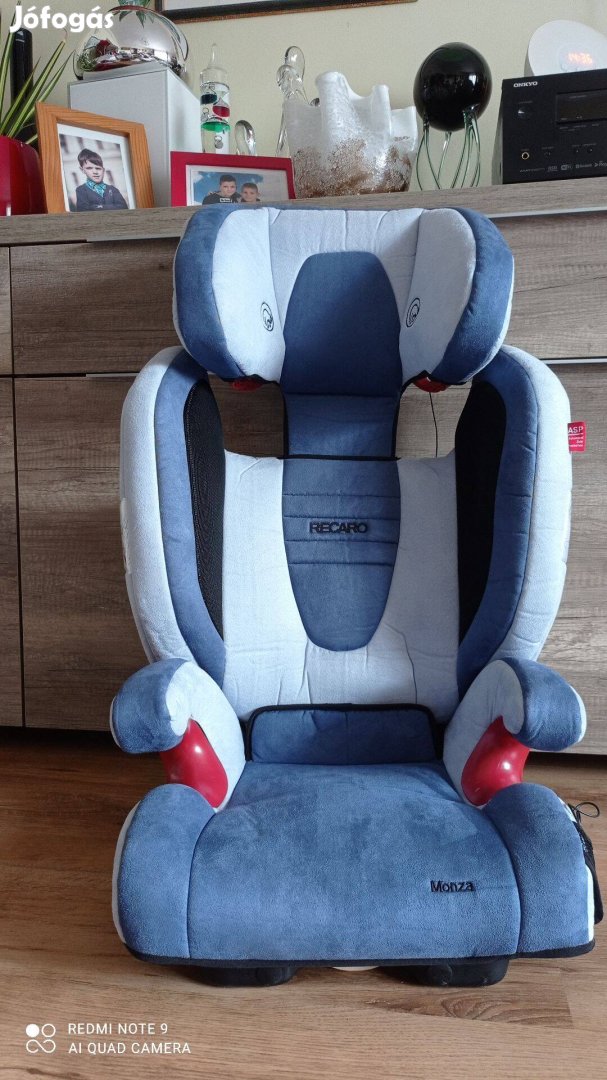 Recaro Monza Bellini autósülés gyerekülés 15-36kg. Szép.!