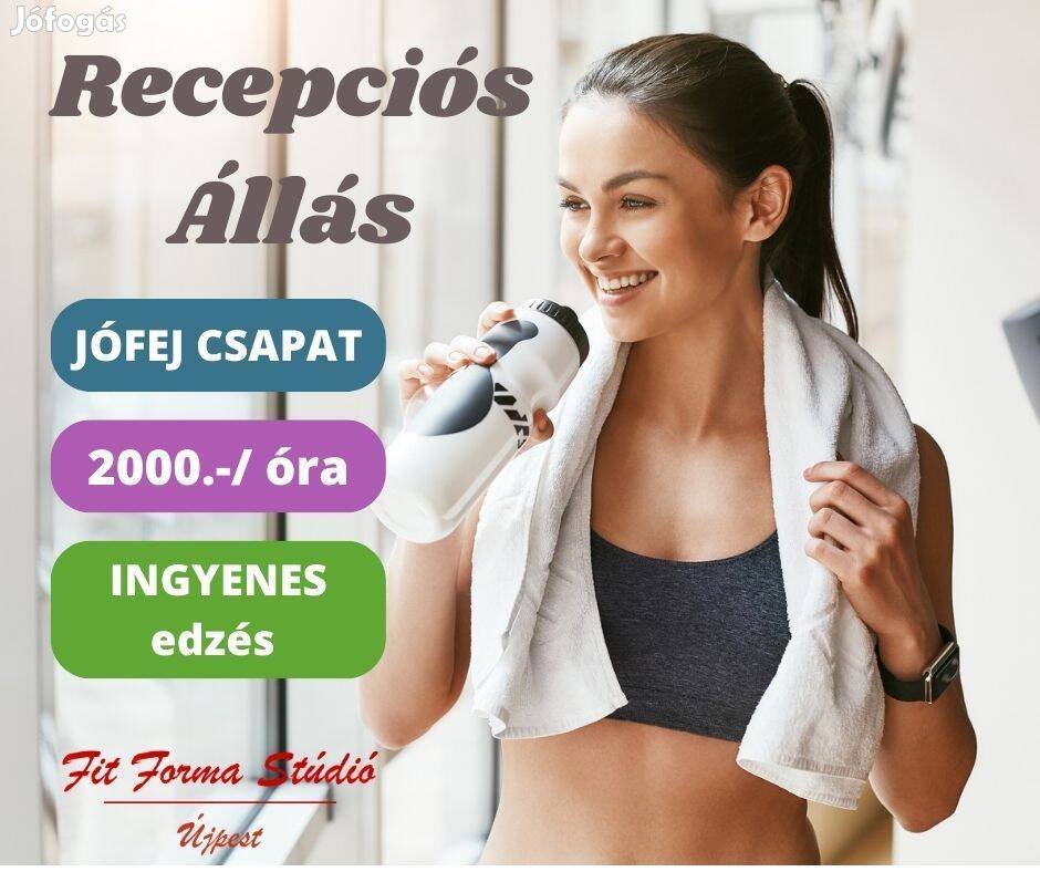 Recepció-Női fitnesz terem