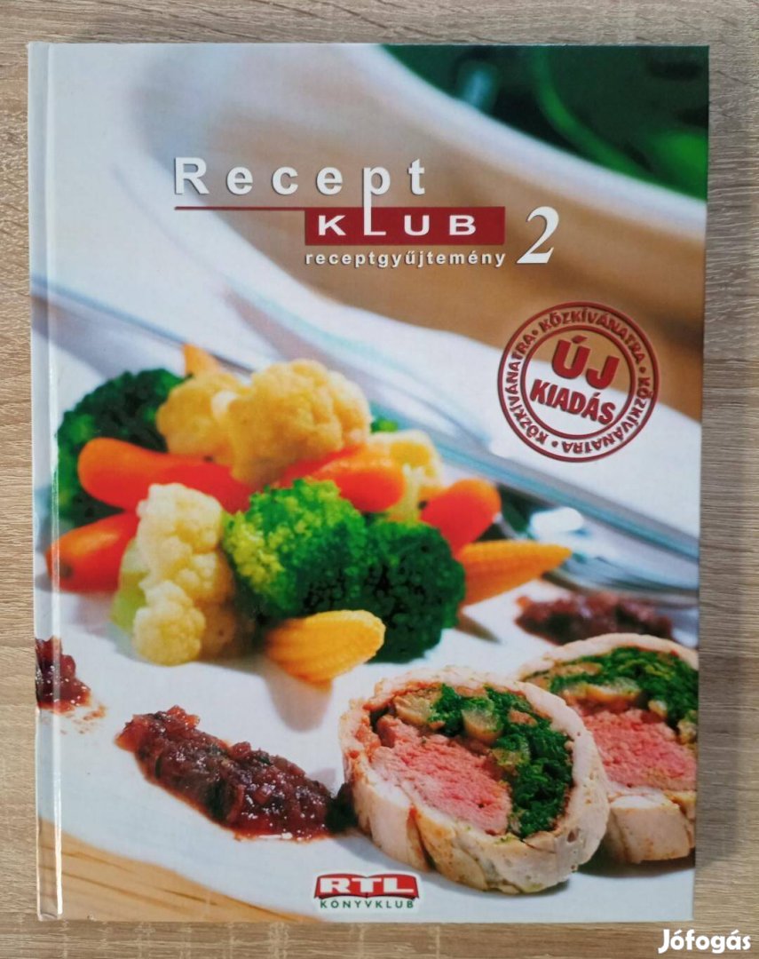 Receptklub 2. receptgyűjtemény - újszerű szakácskönyv
