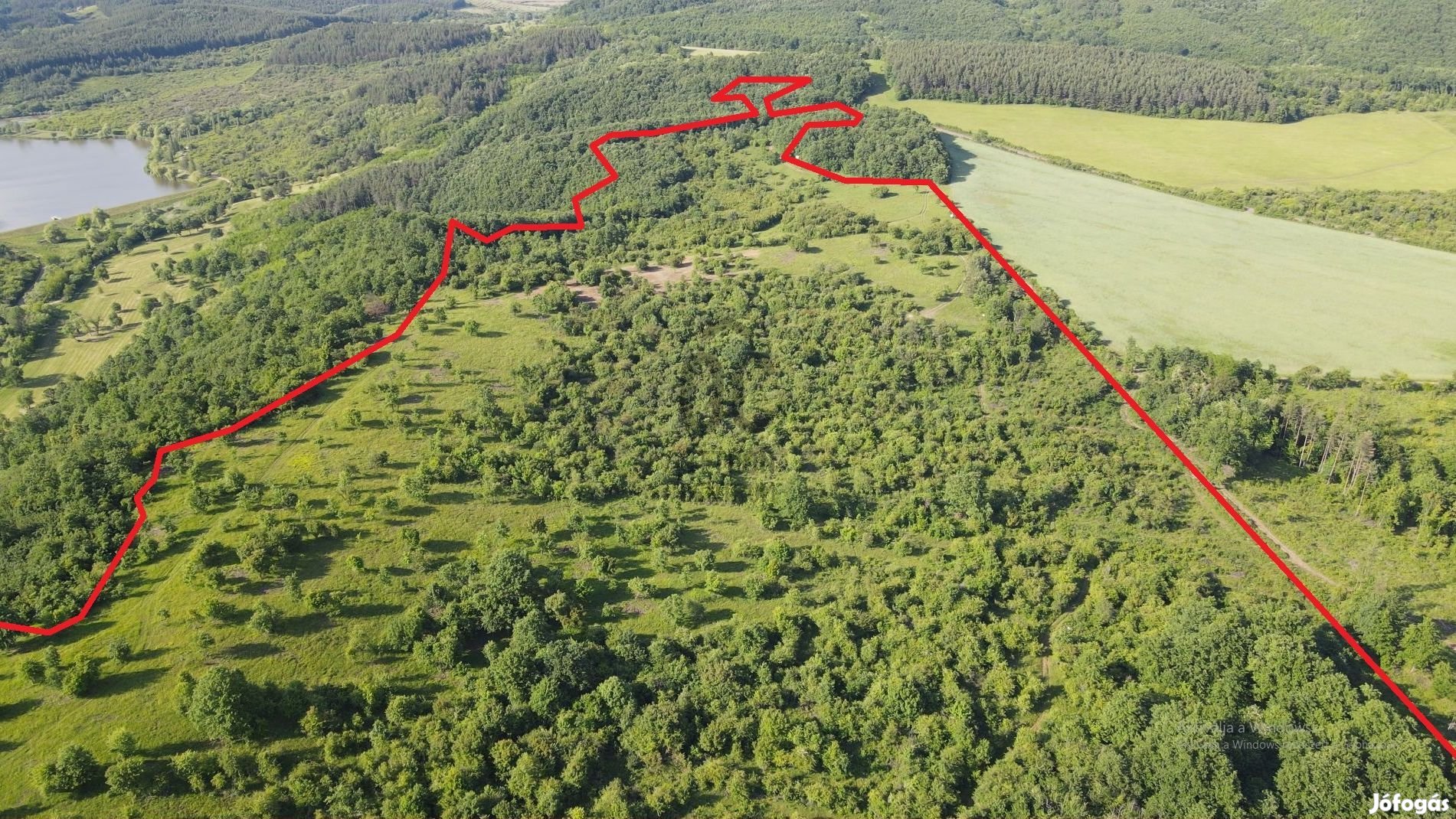 Recsk és Sirok között eladó 41,6 hektáros erdő és legelő