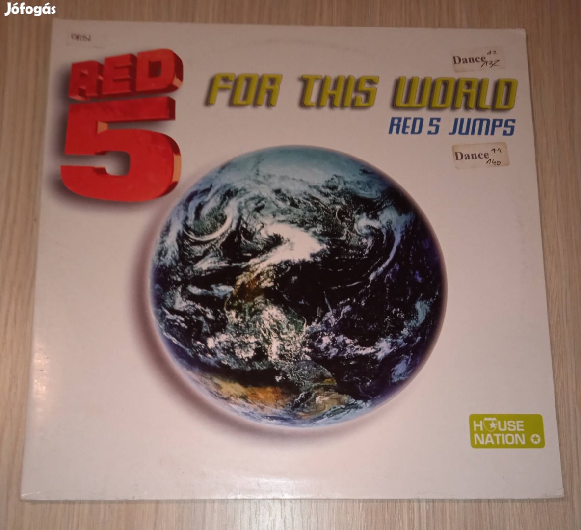 Red 5 - For This World /  Jumps . Dupla Maxi bakelit.