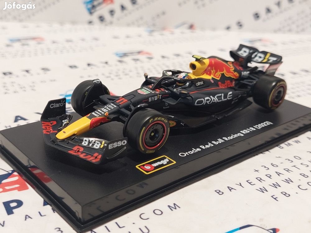 Red Bull F1 RB18 Team Oracle #11 (2022) - Sergio Perez - PILÓTÁVAL -