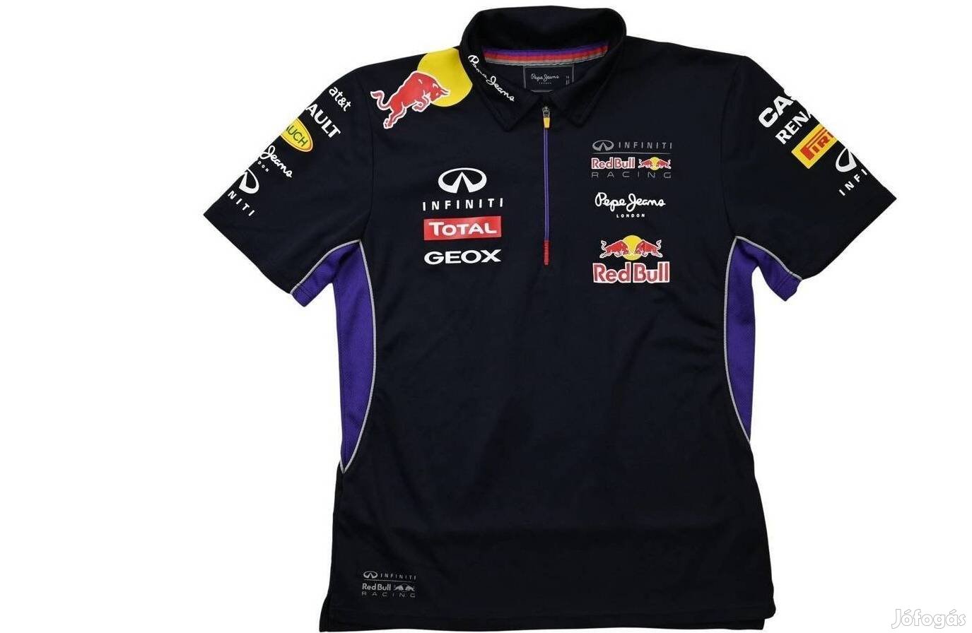 Red Bull Infiniti F1 blau férfi póló m méret új