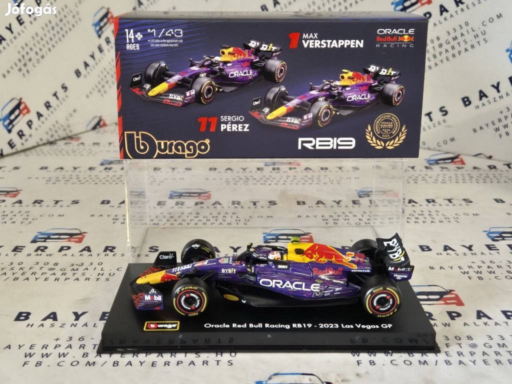 Red Bull RB19 F1 #11 (2023) - Las Vegas - Sergio Perez - PILÓTÁVAL -