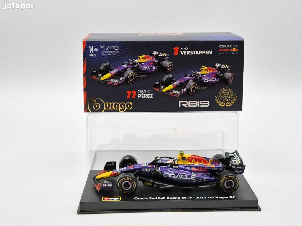 Red Bull RB19 F1 #11 (2023) - Las Vegas - Sergio Perez - PILÓTÁVAL -