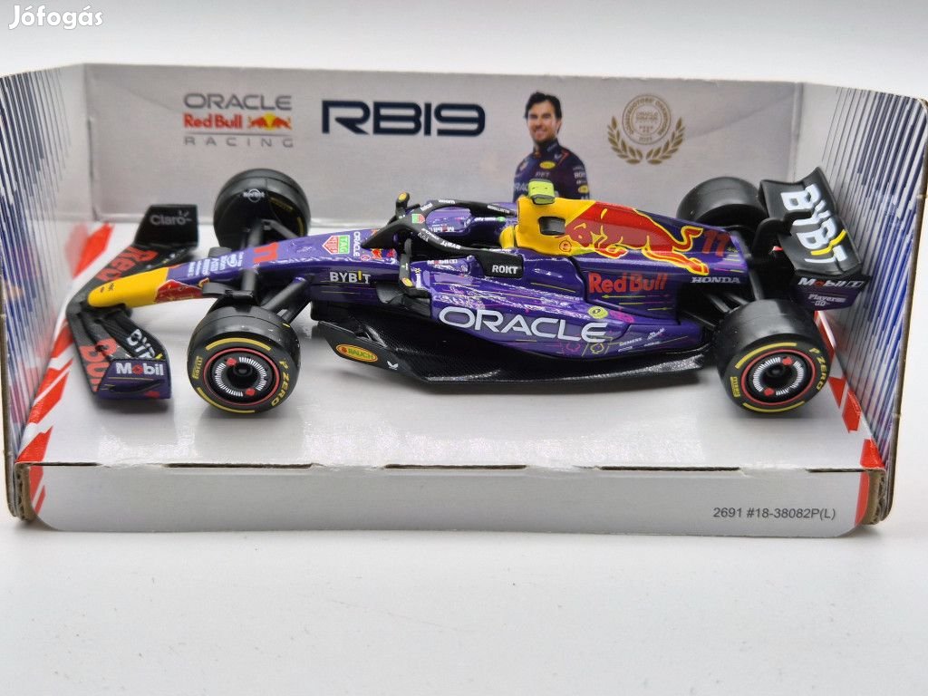 Red Bull RB19 F1 #11 (2023) - Las Vegas - Sergio Perez -  Bburago - 1