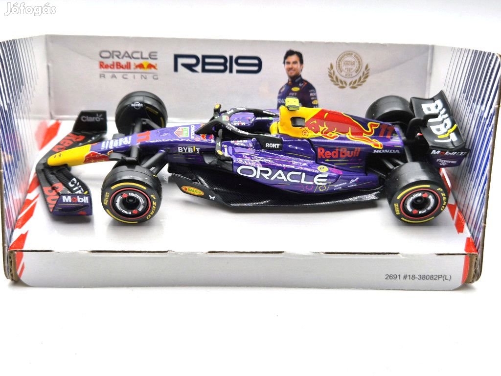 Red Bull RB19 F1 #11 (2023) - Las Vegas - Sergio Perez -  Bburago - 1