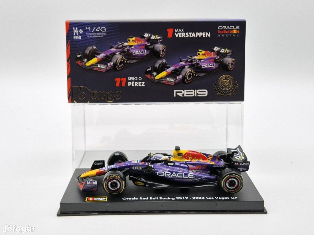 Red Bull RB19 F1 #1 (2023) - Las Vegas - Max Verstappen - PILÓTÁVAL -