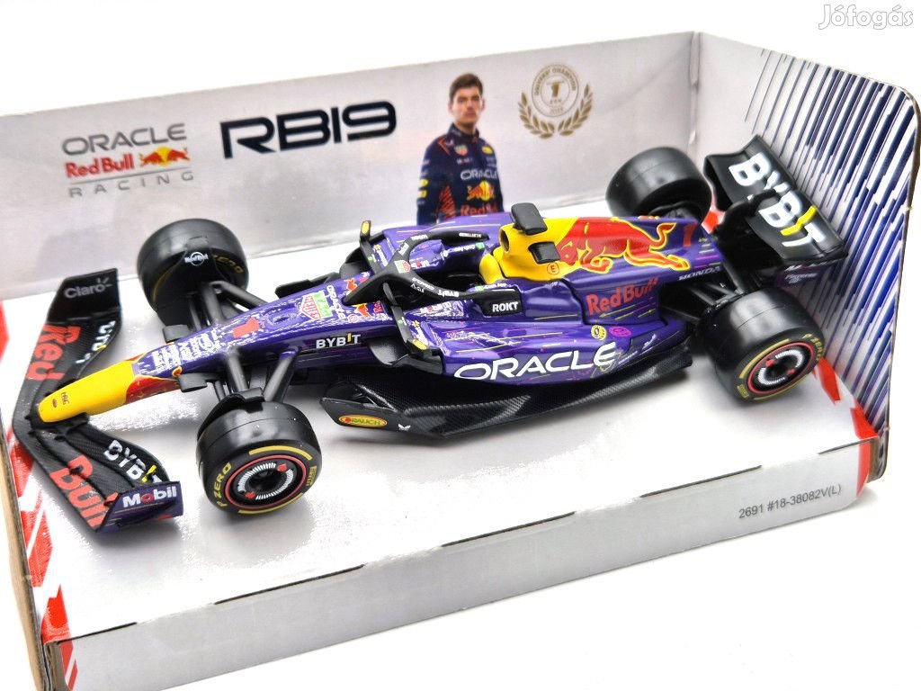 Red Bull RB19 F1 #1 (2023) - Las Vegas - Max Verstappen -  Bburago -
