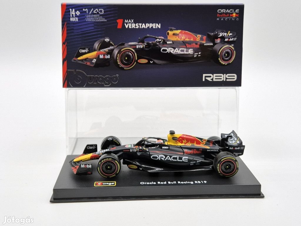 Red Bull RB19 Team Oracle F1 #1 (2023) - Max Verstappen - PILÓTÁVAL -