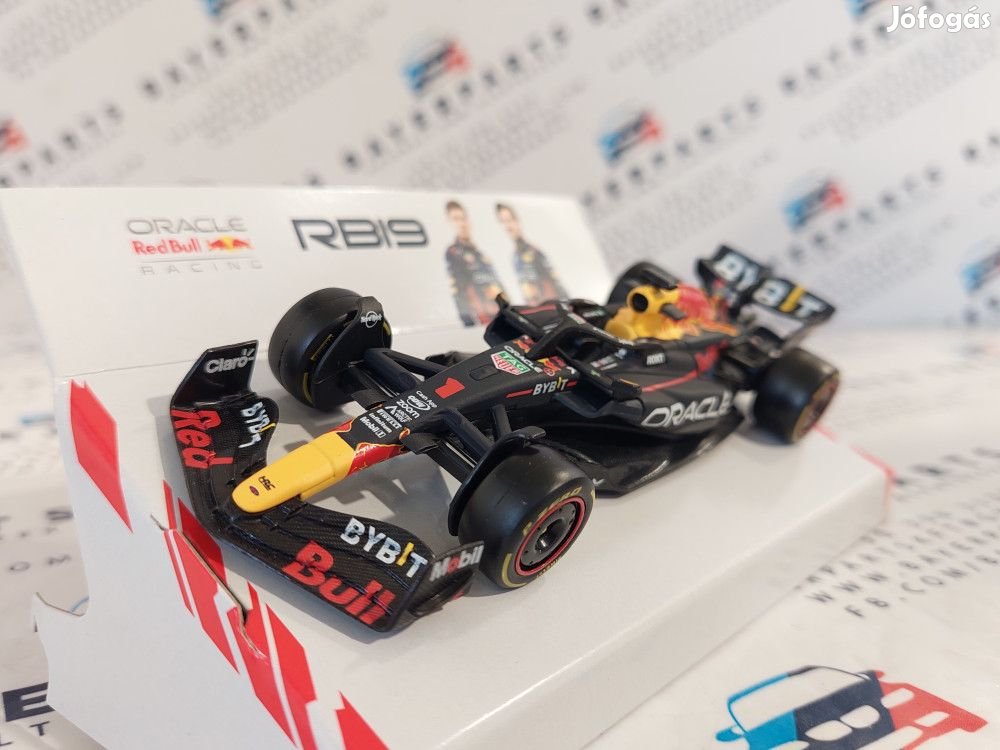 Red Bull RB19 Team Oracle F1 #1 (2023) - Max Verstappen -  Bburago -