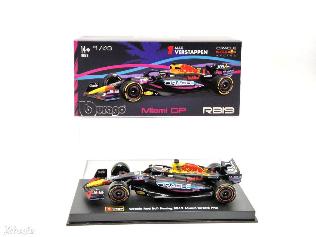Red Bull RB19 Team Oracle F1 #1 (2023) - Miami GP - Max Verstappen -