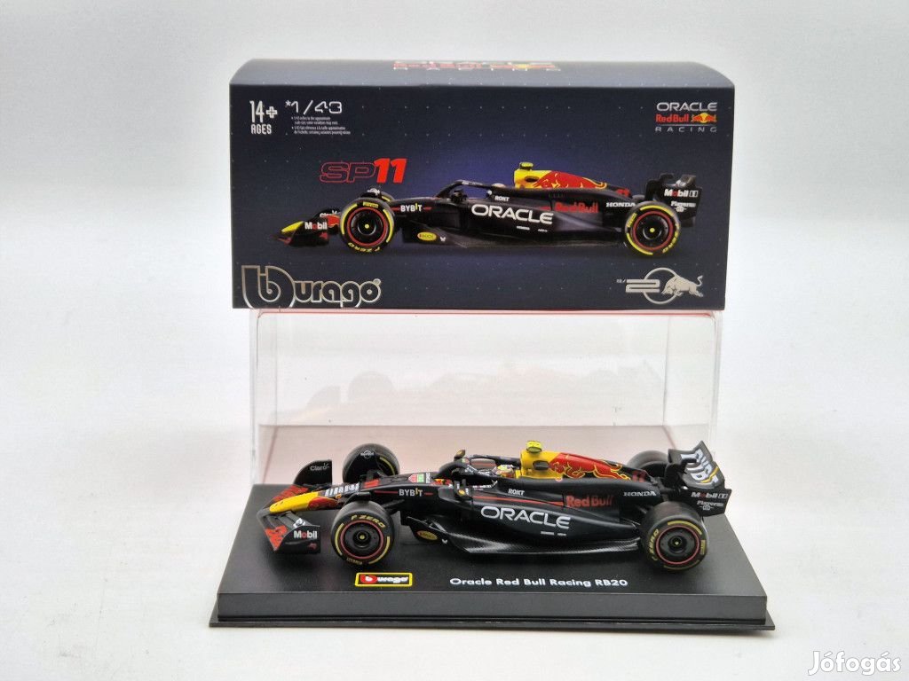 Red Bull RB20 F1 #11 (2024) - Sergio Perez - PILÓTÁVAL -  Bburago - 1
