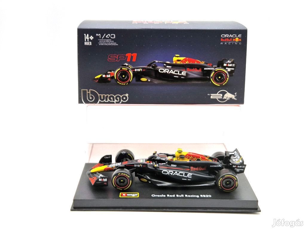 Red Bull RB20 F1 #11 (2024) - Sergio Perez - PILÓTÁVAL -  Bburago - 1