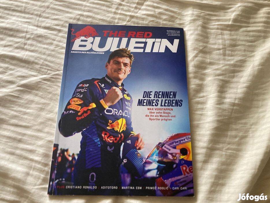 Red Bull Racing Bulletin füzet, újság 2024