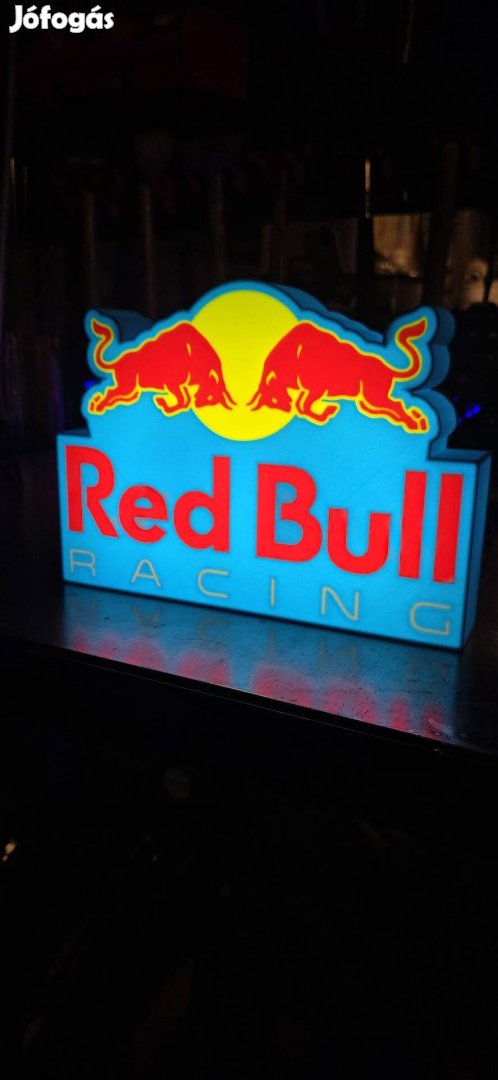 Red Bull Racing asztali lámpa több színben