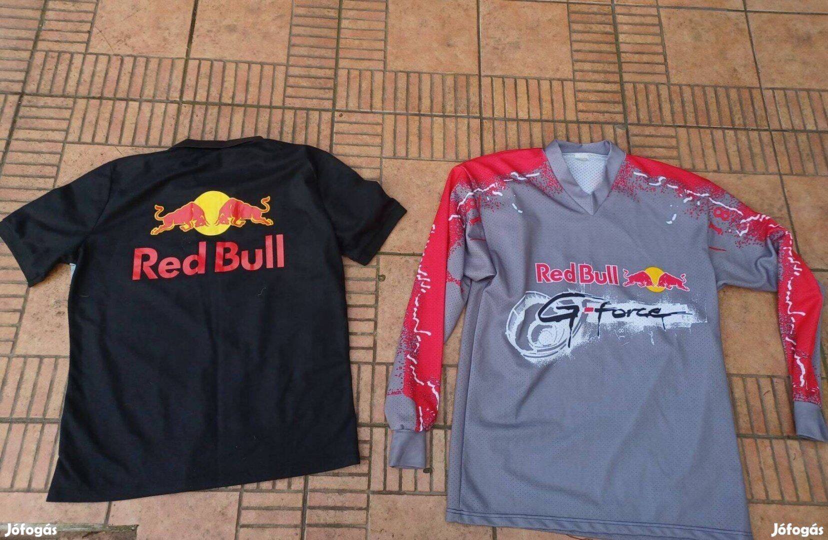 Red Bull feliratos póló pulóver XL