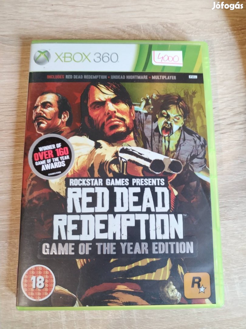 Red Dead Redemption 2 lemezes Xbox 360 játék 