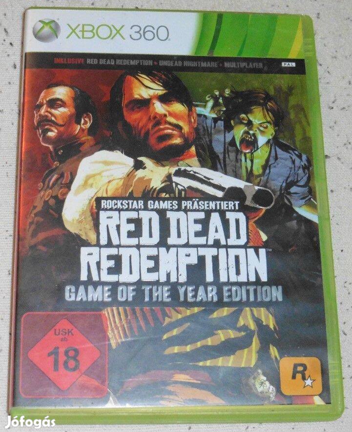 Red Dead Redemption GOTY (GTA Szerű) Gyári Xbox 360, Xbox ONE Játék